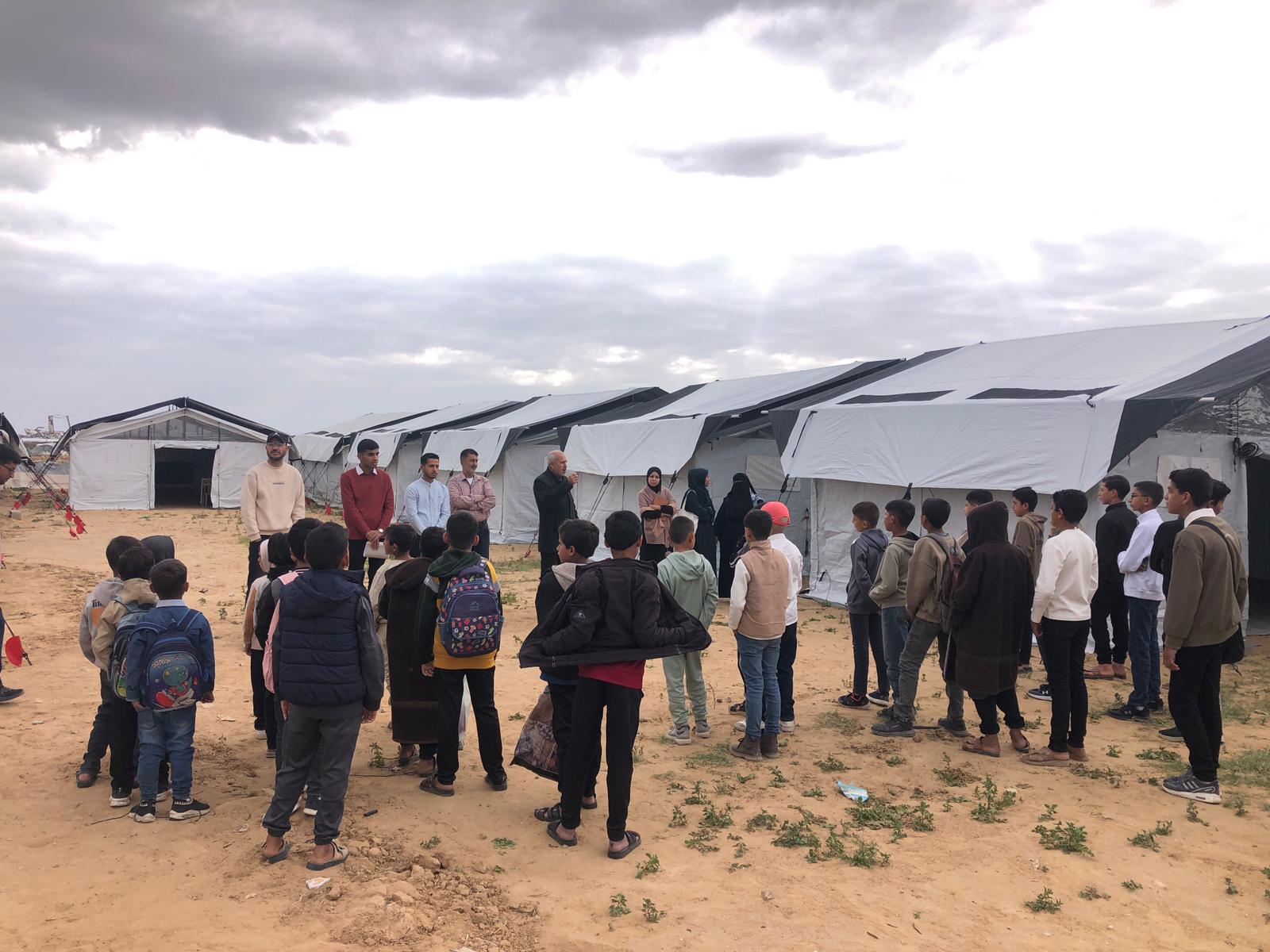 Al Talia Temporary School- Khan Younis Gaza